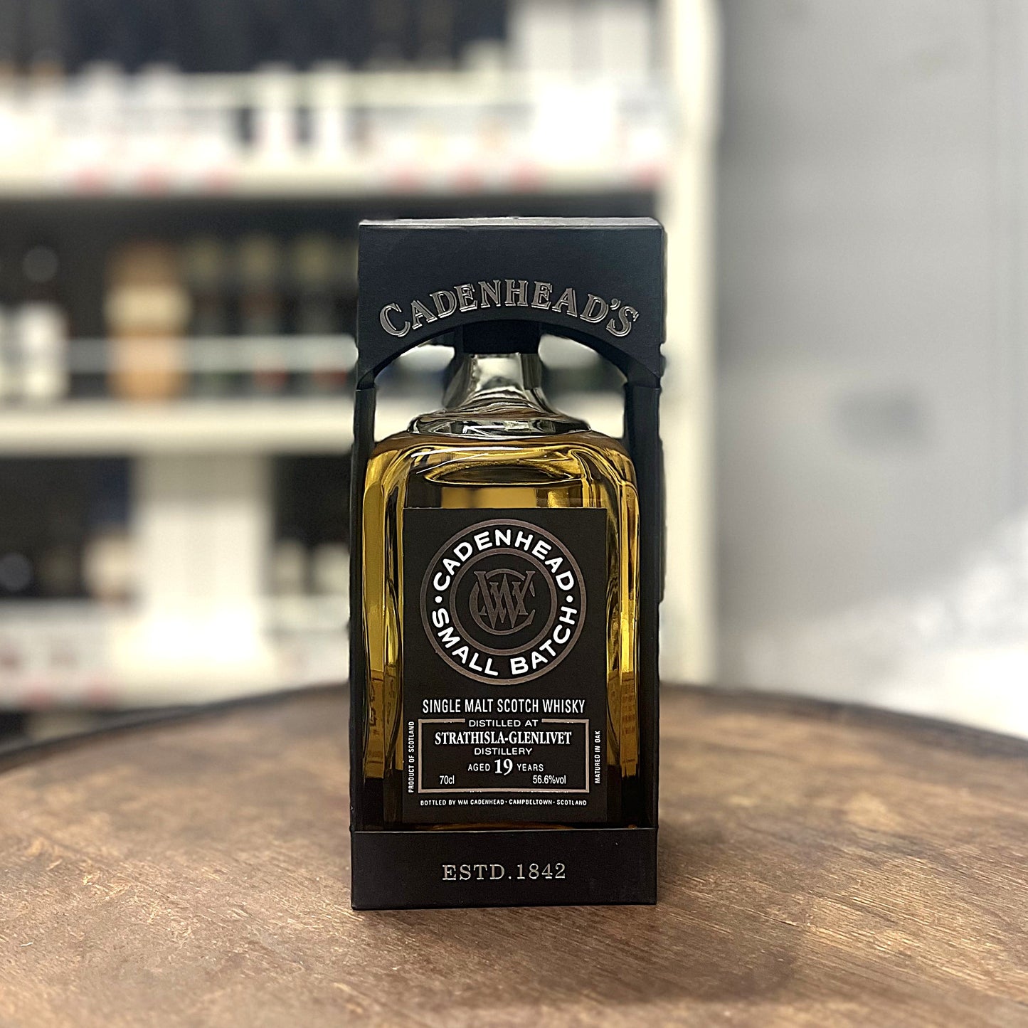 【オールドボトル】 ストラスアイラ 19年 1997 - 2016 Cadenhead's Small Batch イタリア流通品 56.6% 700ml