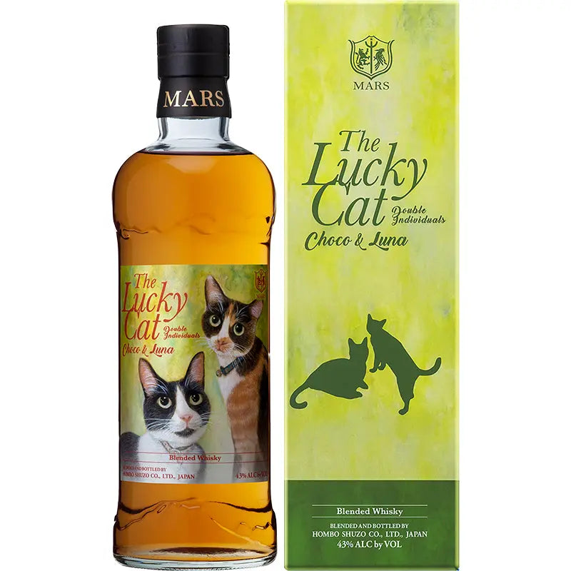 【埼玉県限定内限定販売】ザ・ラッキーキャット チョコ&ルナ 700ml 43%
