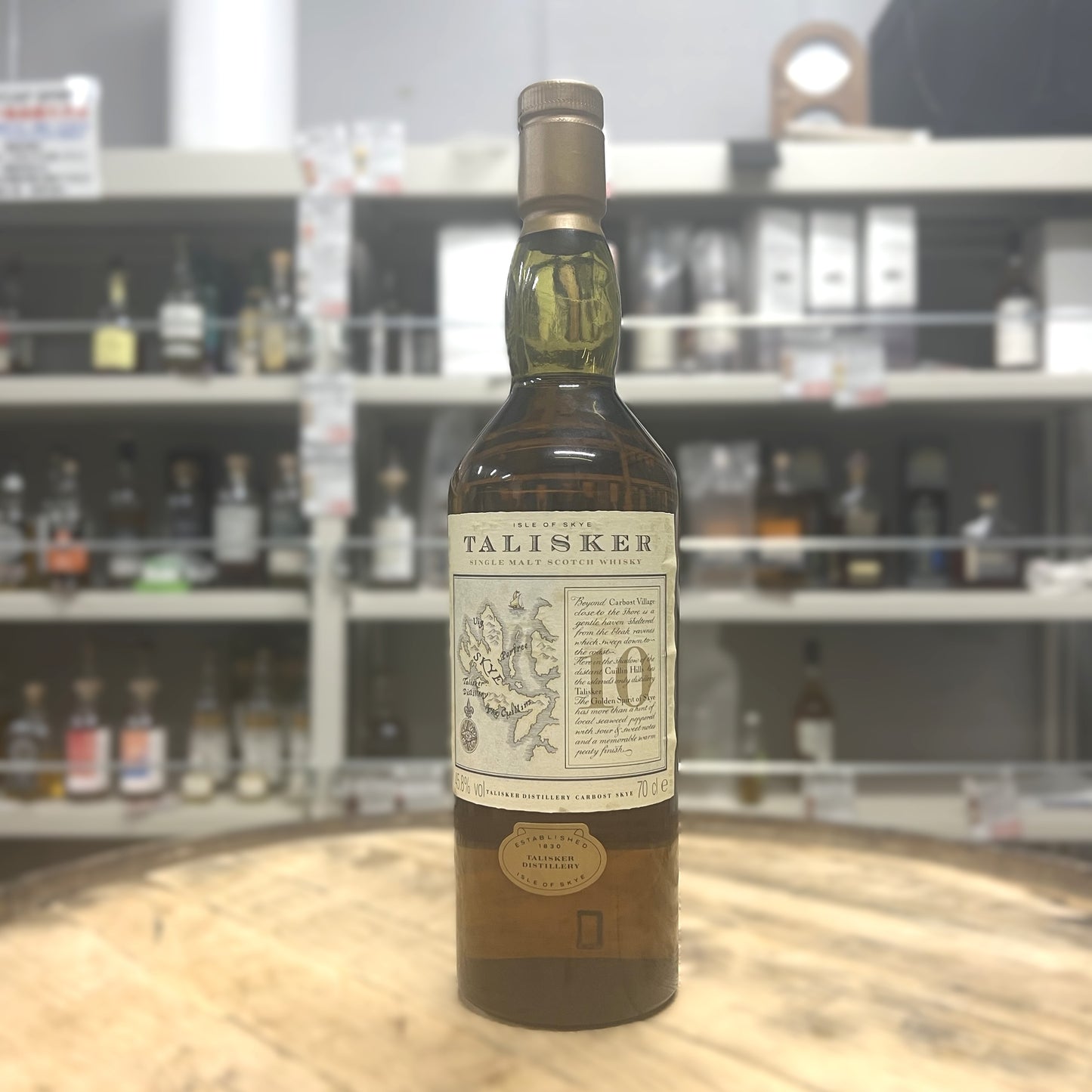 【オールドボトル】タリスカー10年マップラベル 45.8 % 700ml