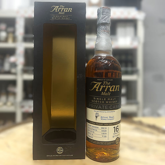 【オールドボトル】アラン2000 16年 for Silver Seal イタリア流通品 57.1 % 700ml