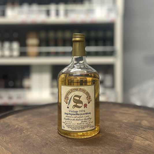 【オールドボトル】バルヴェニー15年 1974 - 1990 ＃18103 - 18130 シグナトリー EU流通品 57.1% 750ml