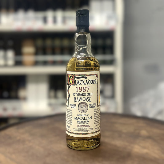 【オールドボトル】マッカラン17年 1987 - 2005 #7983 - ブラックアダー ロウカスク EU流通品 48.3% 700ml