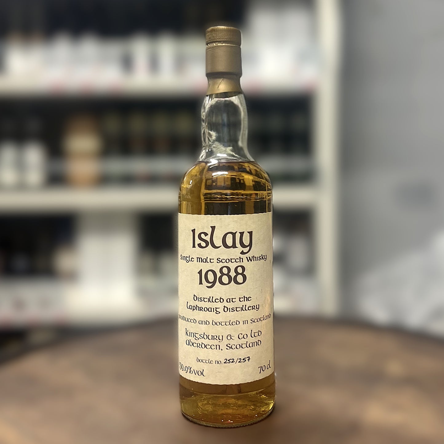 【オールドボトル】ラフロイグ 1988  キングスバリーケルティックシリーズ EU流通品 59.9% 700ml