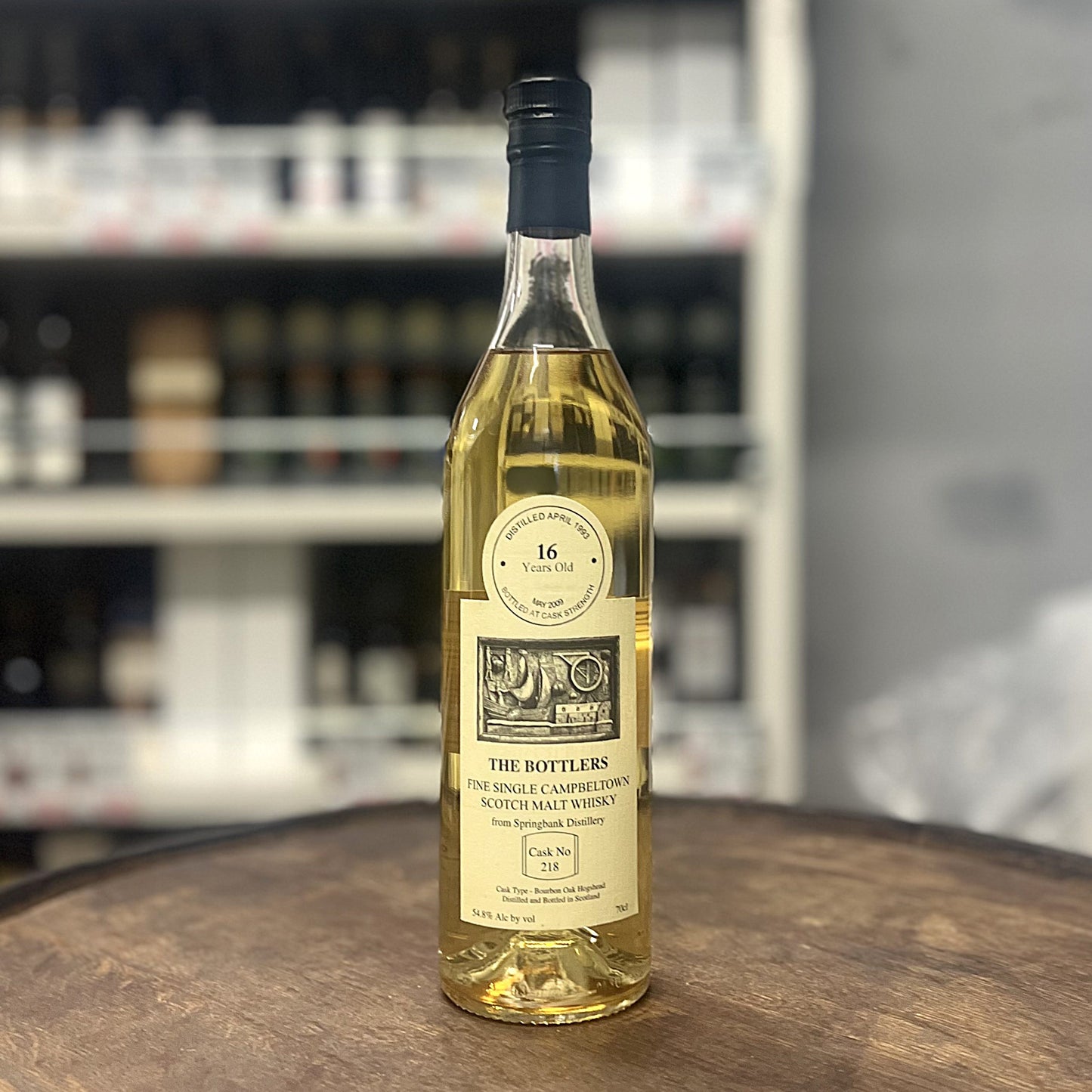 【オールドボトル】スプリングバンク16年 1993 - 2009 #218 - ザ・ボトラーズ EU流通品 54.8% 700ml