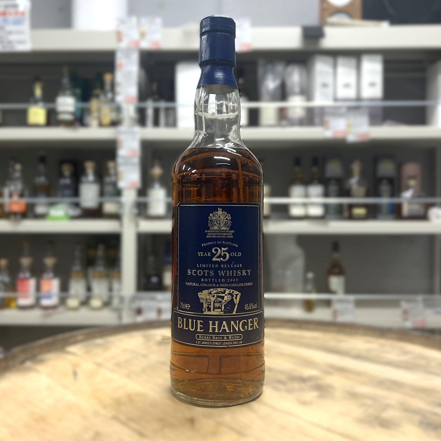 ブルーハンガー25年 1st リリース BBR 45.6% 700ml