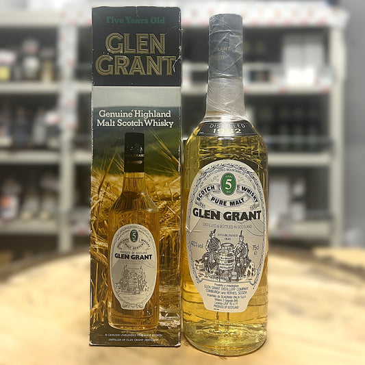 【オールドボトル】グレングラント5年 1982ヴィンテージ イタリア流通品 40% 750ml