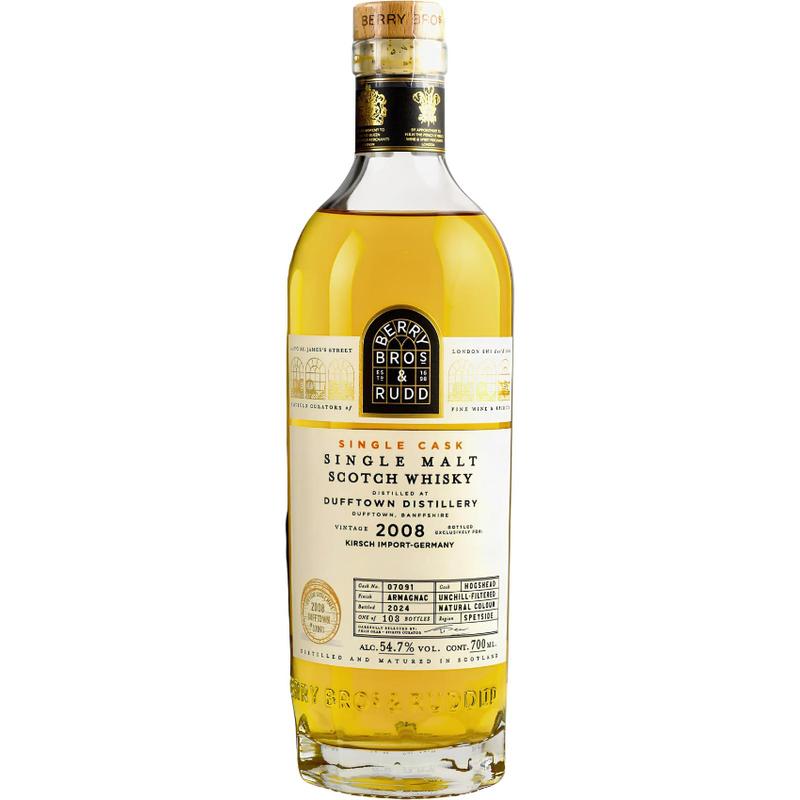 ダフタウン 2008 - 2024 #07091 - BBR & Kirsch Import Exclusive  54.7% 700ml