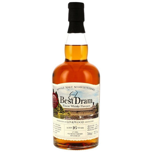 リンクウッド16年 2008 - 2024  ベストドラム 55.7% 700ml