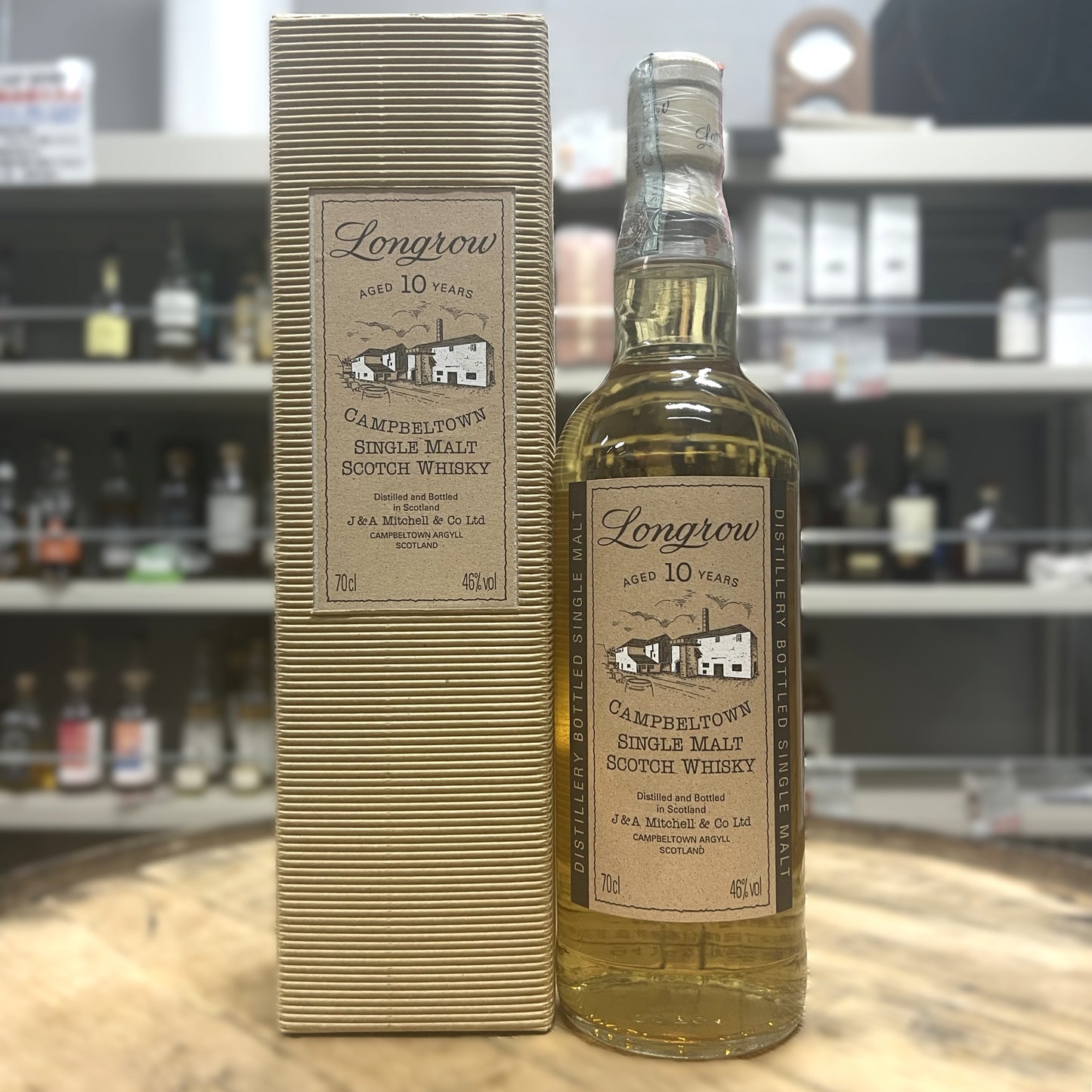 【オールドボトル】ロングロウ10年 1991 - 2001 イタリア流通品 46% 700ml