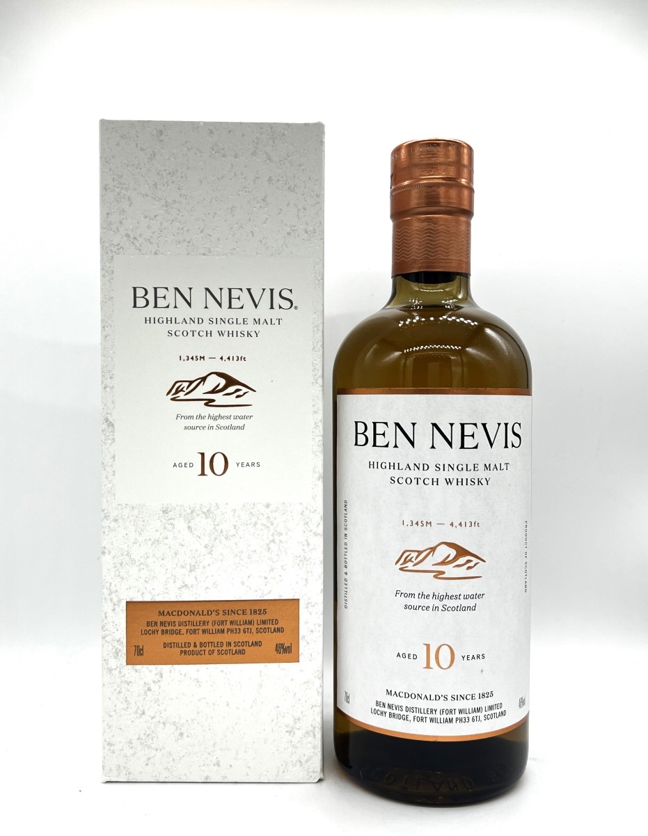 ベンネビス10年 ベンネビス12年 ２本セット スコッチウイスキー ニッカウイスキー 古酒 終売品 - ドリンク、水、お酒